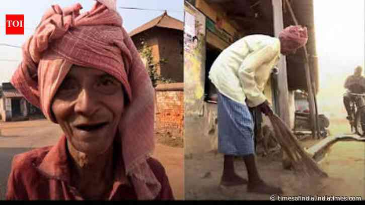 At 80, he cleans 2 km daily: Meet Ashok Dada, who has served his village for 70 years