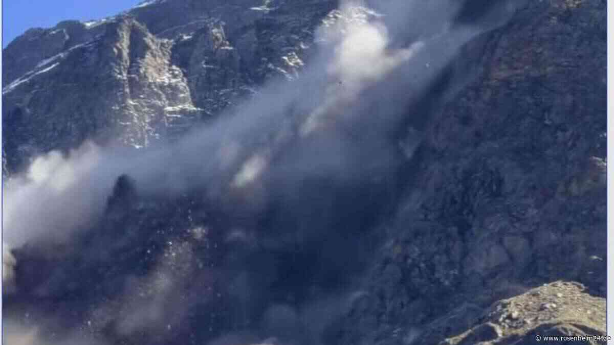 Gewaltiger Felssturz in Südtirol: Tausende Kubikmeter Gestein donnern ins Tal