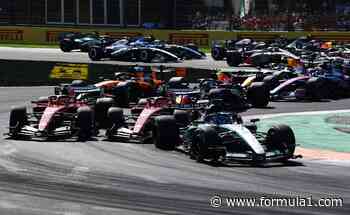 Formula 1 reveals calendar for 2027 season