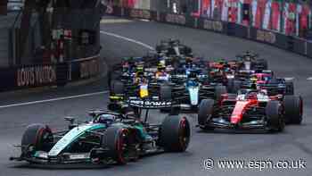 F1 calendar: Monaco gets '27 sprint, Türkiye back