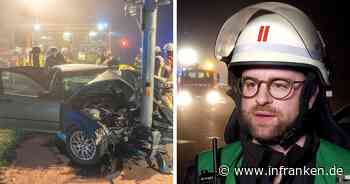 Unfall bei Kemmern: Autoinsassen eingeklemmt - Feuerwehr schildert Rettung