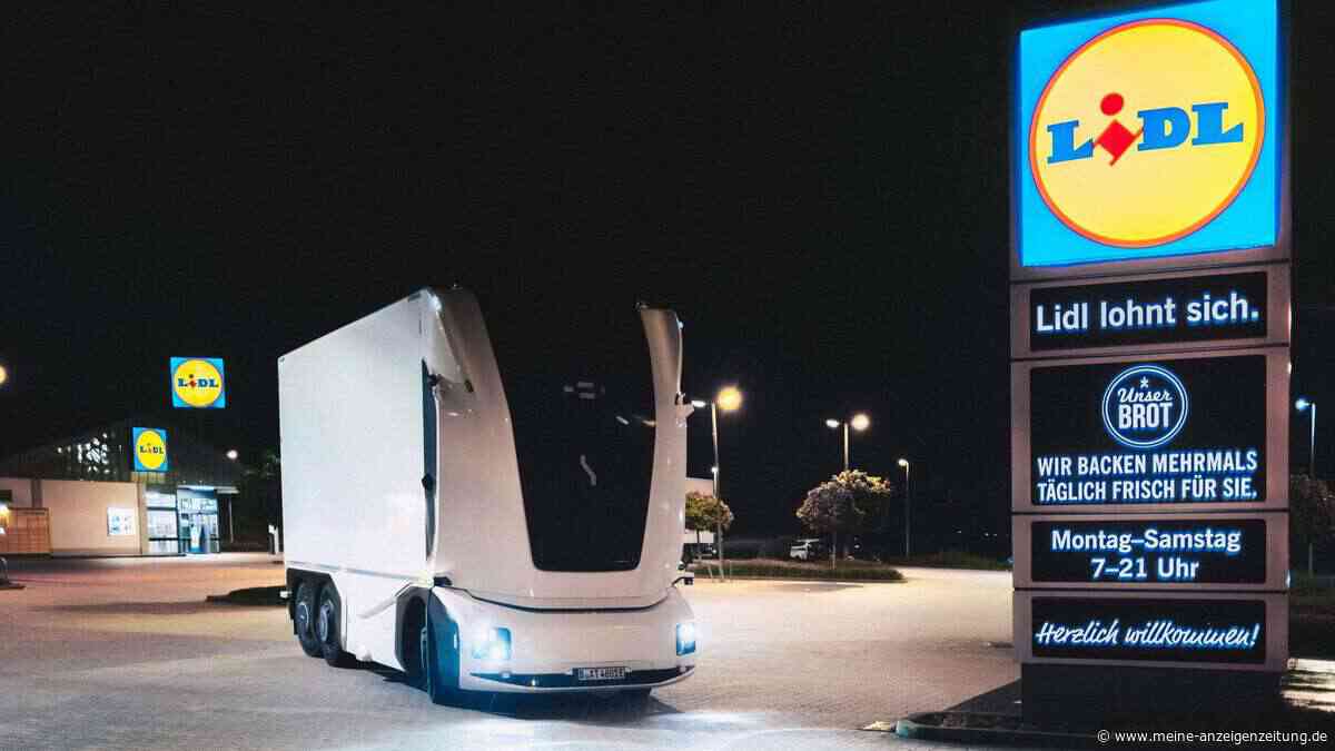 Lidl bringt ersten fahrerlosen Lkw auf Deutschlands Straßen – „keine Zukunftsmusik mehr“
