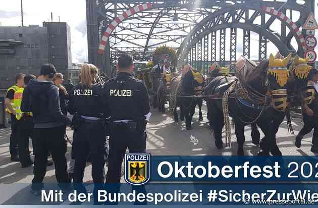 Bundespolizeidirektion München: Sicher zur Wiesn / Bundespolizei startet in den Oktoberfesteinsatz