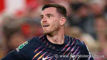 Liverpool boss Andoni Iraola sends classy Andy Robertson message after Anfield return