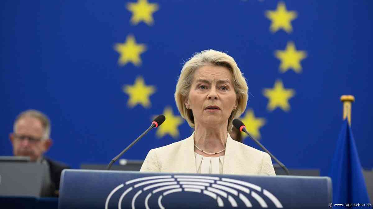 Von der Leyen zur Lage der Union: Neuer Krisenmechanismus und mehr Bündnisse