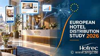 Hotrec-Distributionsstudie 2026: Booking baut Dominanz im Hotelvertrieb weiter aus