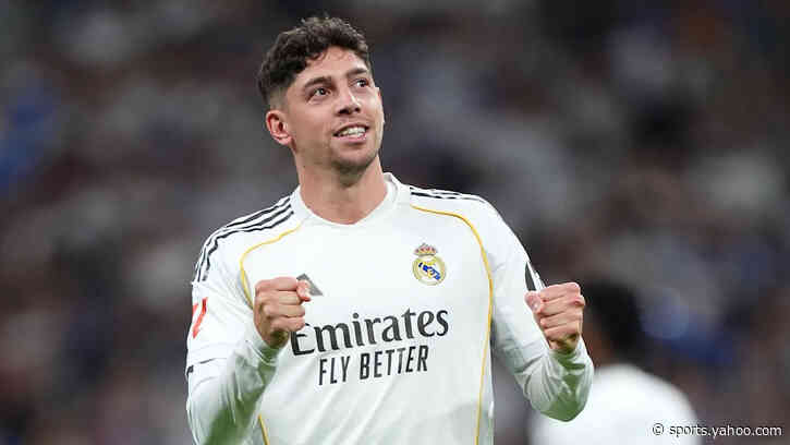 Federico Valverde reacts after reaching special Real Madrid milestone