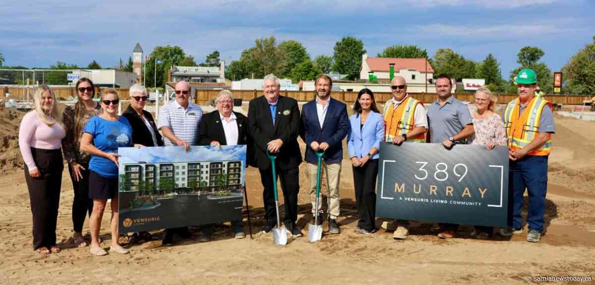 Ground breaks on new Corunna apartment complex