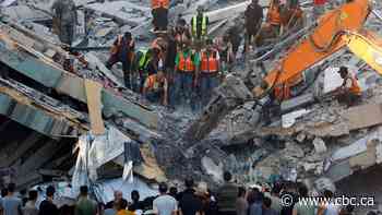 At least 19 killed, including children, as unstable Gaza building collapses
