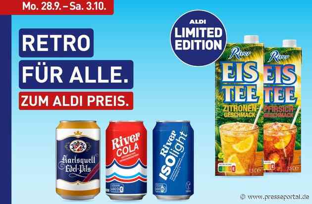 Der Kult geht weiter: ALDI Nord startet zweite Retro-Woche / Exklusiver Pre-Sale anner ALDI Bude