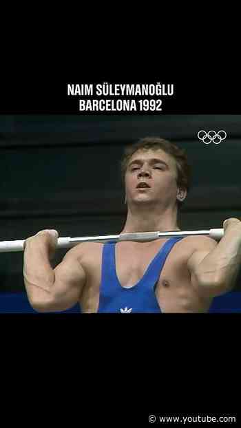 Naim Süleymanoğlu cemented his legendary status by lifting his way to his second Olympic gold. 🏋️‍♂️