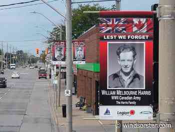 48 banners honour Windsor veterans along Wyandotte Street East