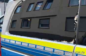 POL-HA: 32-Jähriger wirft Messer aus 3. Obergeschoss auf Streifenwagen