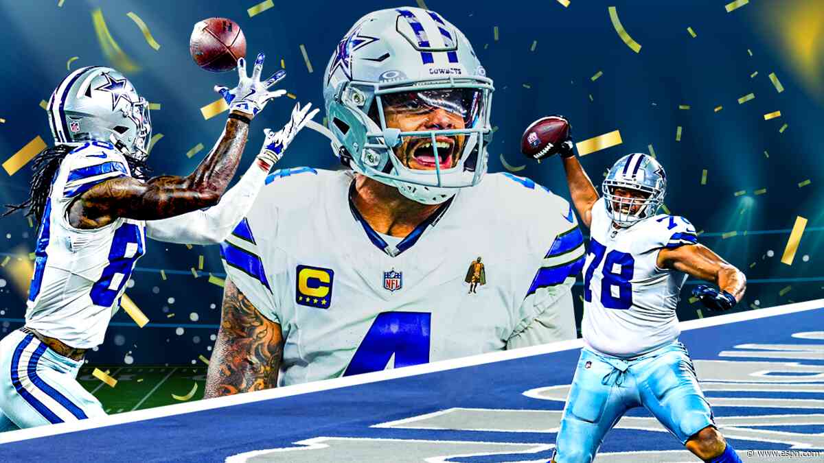 I caught a TD pass from Dak: 9 stories as Prescott nears Romo's Cowboys record