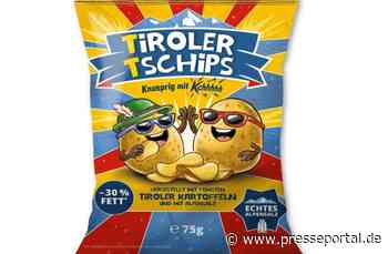 Tirol hat seinen offiziellen Snack: Die Tiroler Tschips sind da!