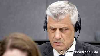 25 Jahre Haft für Kosovos Ex-Präsident Thaci wegen Kriegsverbrechen