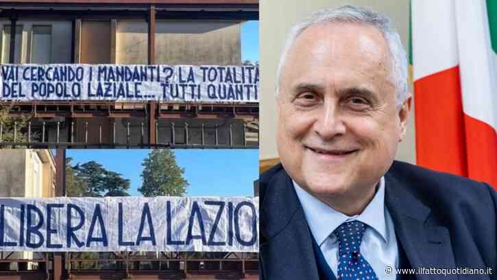 Inchiesta Lazio, prosegue la protesta dei tifosi contro Lotito: “Cerchi i mandanti? Siamo tutti quanti”