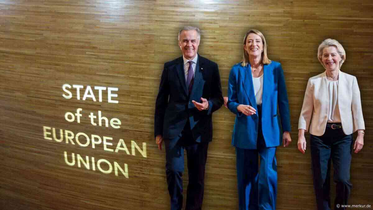 Kanada-Kracher, Orbán-Spitze – und viele Gefahren: Wie von der Leyen die „Lage der Union“ erklärt