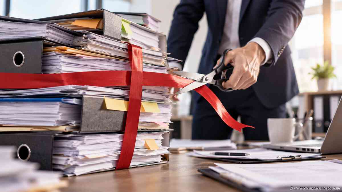 Wo im Versicherungsvertrieb Bürokratie abgebaut werden könnte