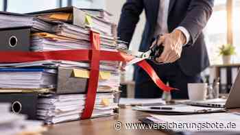 Wo im Versicherungsvertrieb Bürokratie abgebaut werden könnte