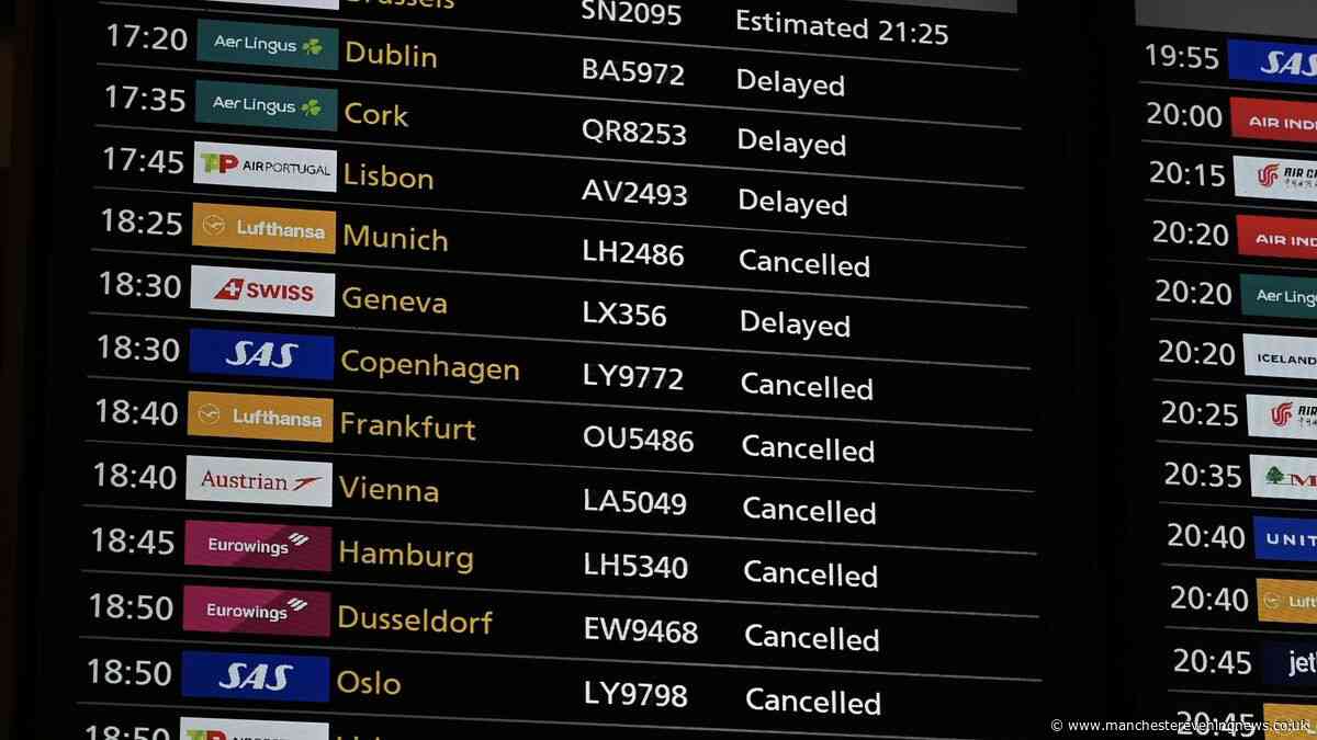 Government issues 'absolutely unacceptable' statement after NATS failure caused flight disruption across UK