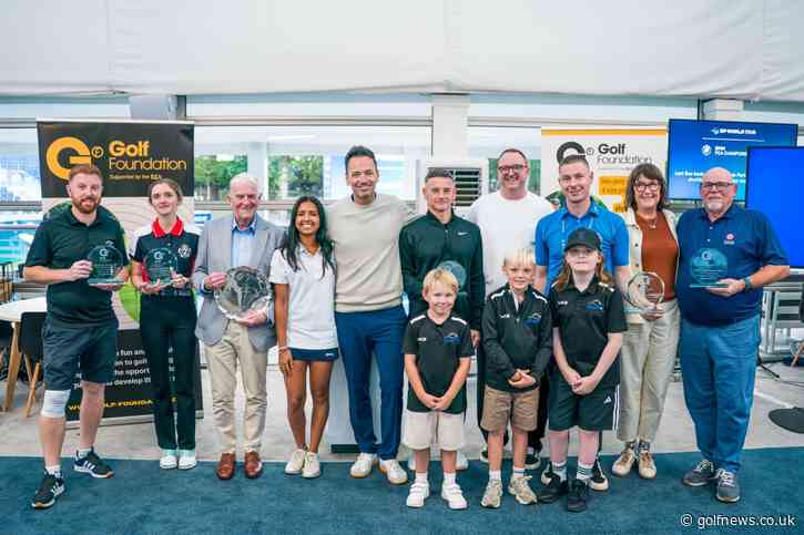GRASSROOTS GOLF HEROES HONOURED