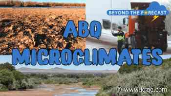 Albuquerque microclimates make forecasting tricky; Beyond the Forecast