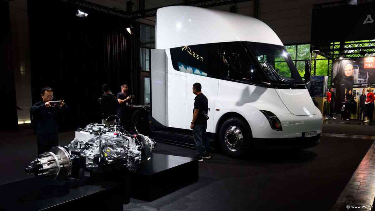 Nur 2,4 Prozent emissionsfreie Lkw: Hersteller fordern Aufschub