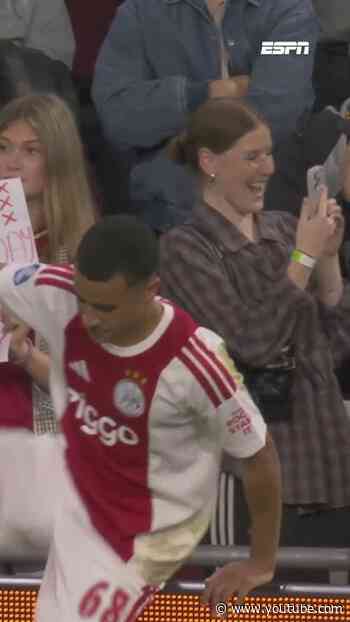 Abdellah OUAZANE passeert ook BUITEN het veld 🎁😢