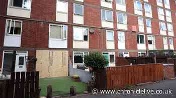 Car smashes into Newcastle home as police investigation launched and man arrested