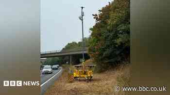 AI camera targeting U-turns at crash hotspot