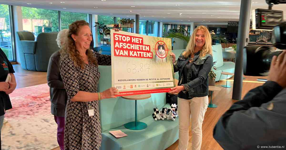 63.817 handtekeningen tegen afschieten van katten in Overijssel