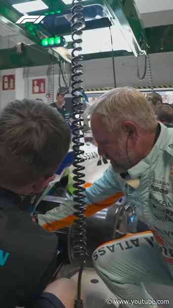 Step inside our garage during the Spanish GP 👀