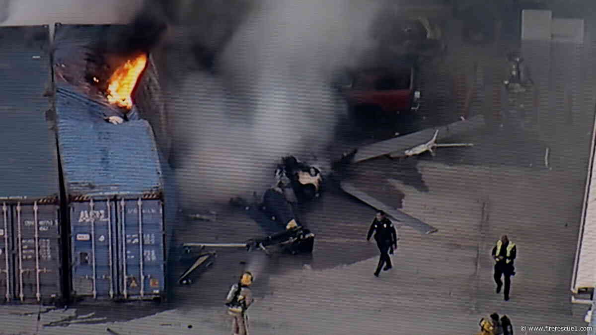 3 killed in fiery news helicopter crash in Los Angeles