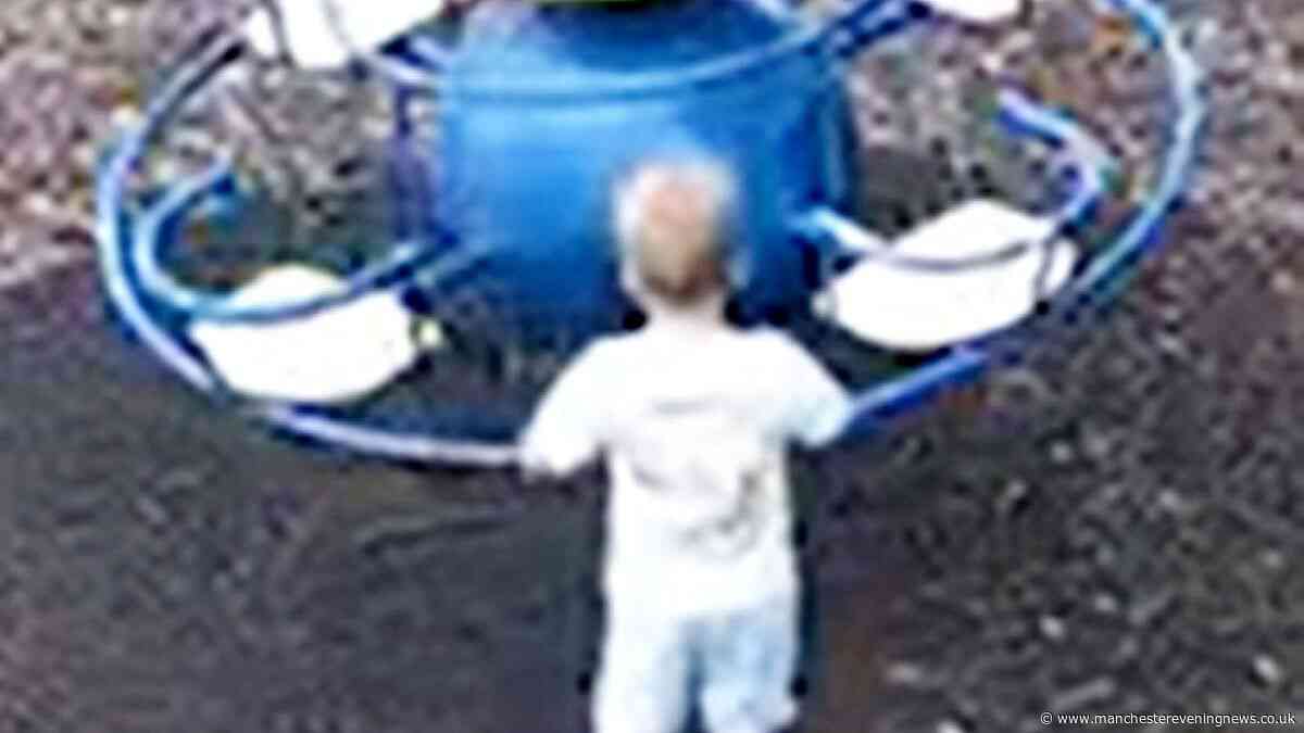 Missing Noah: Gut-wrenching CCTV footage shows three-year-old playing in park before disappearance as police issue major update