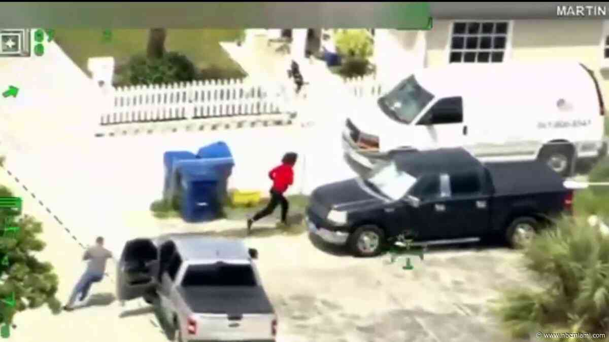 Video show suspect driving erratically, bailing out of car after fleeing from deputies in Florida