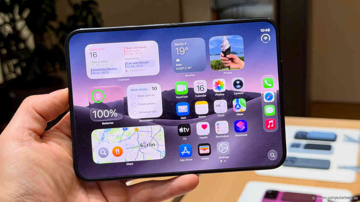iPhone Duo im Hands-on: Die beste erste Generation faltbares Smartphone