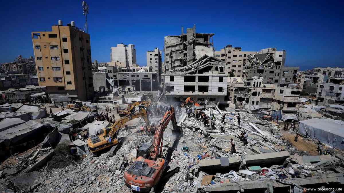 Gazastreifen: Tote bei Einsturz von ausgebombtem Wohnhaus
