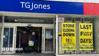 Sadness as former WH Smith shop shuts in town