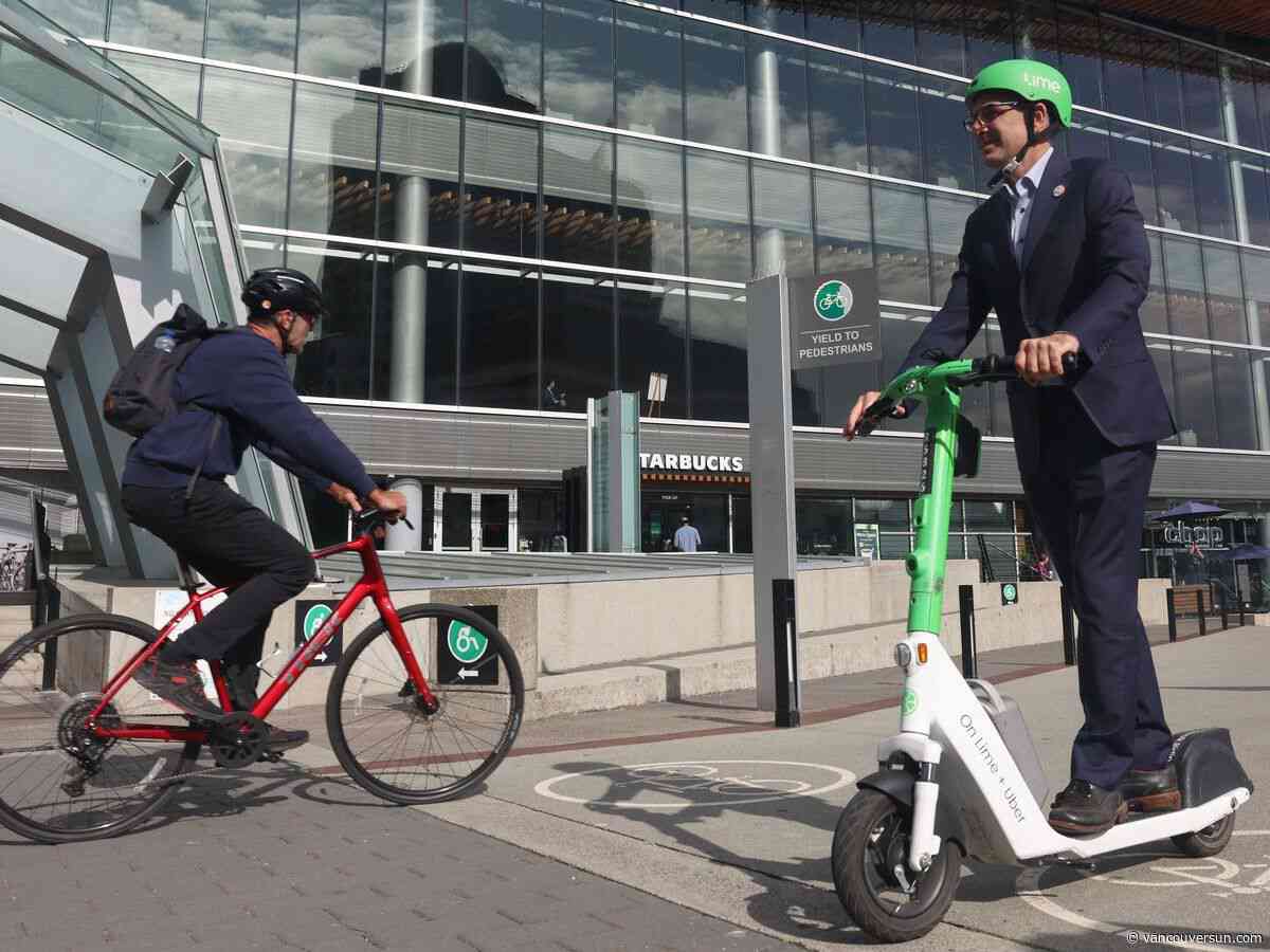 Municipal leaders call on B.C. government to regulate electric kick scooters