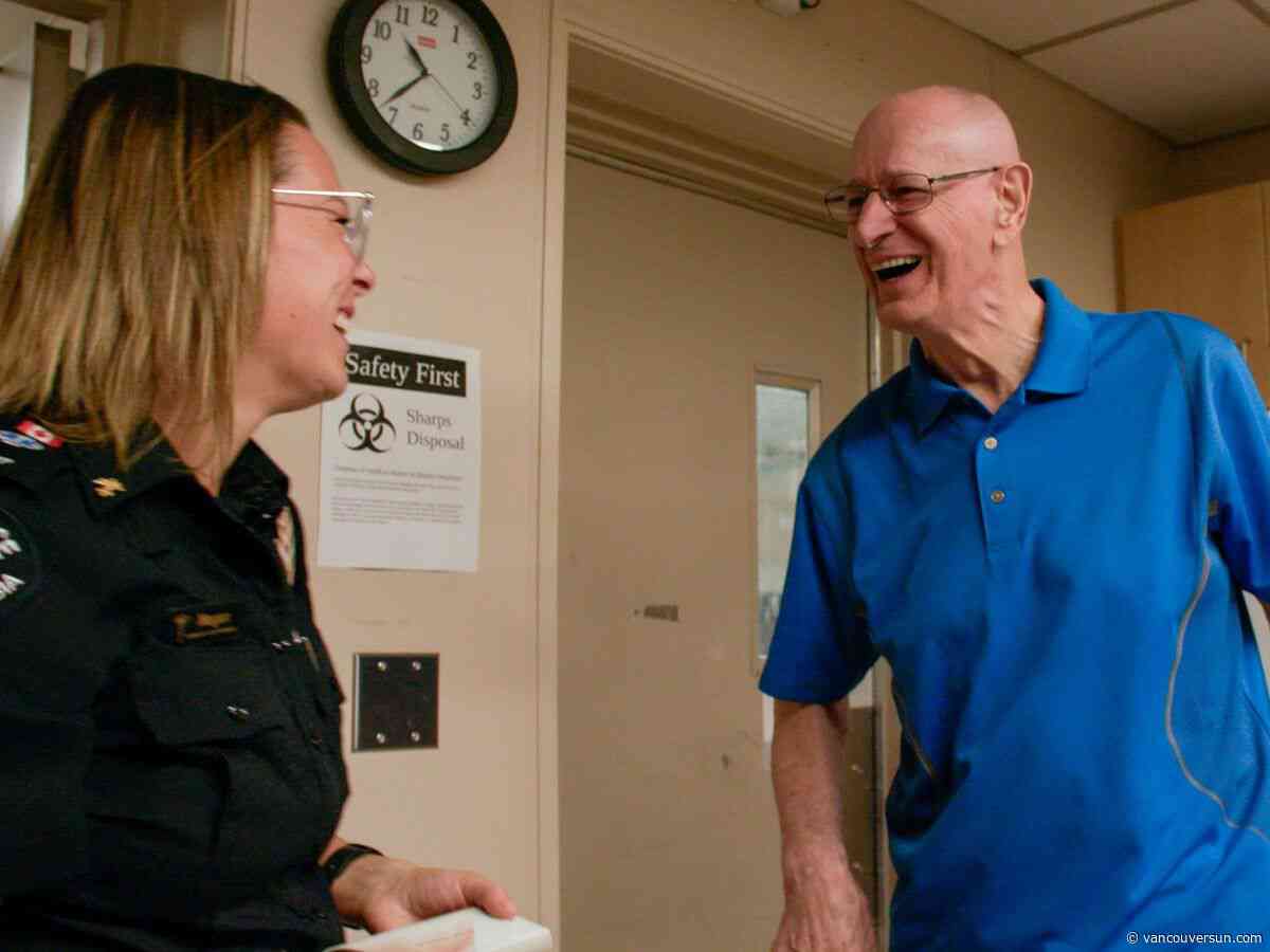 This B.C. man flatlined en route to hospital. Paramedics saved his life thanks to new cardiac training