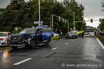 Twee auto’s botsen bij A12 en zorgen voor flinke verkeershinder