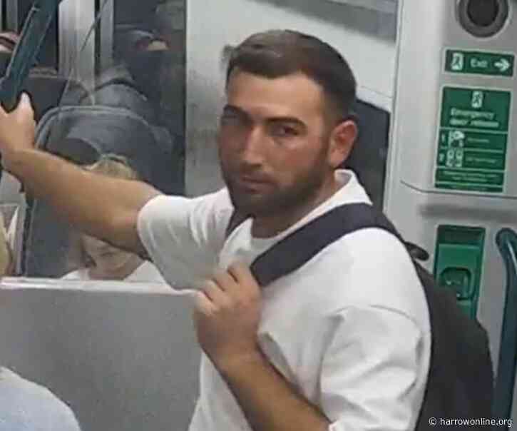 Police release image after man seen ‘masturbating’ on train between Euston and Harrow