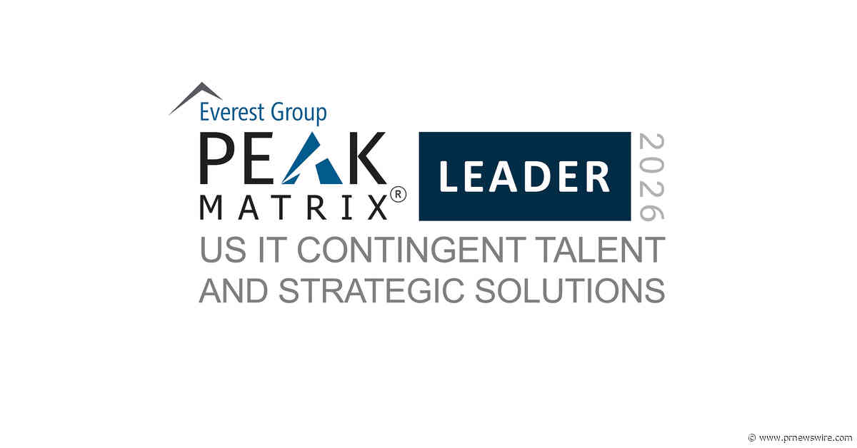 As AI Reshapes How Work Gets Delivered, Experis Named a Leader in Everest Group's 2026 U.S. IT Contingent Talent and Strategic Solutions PEAK Matrix®