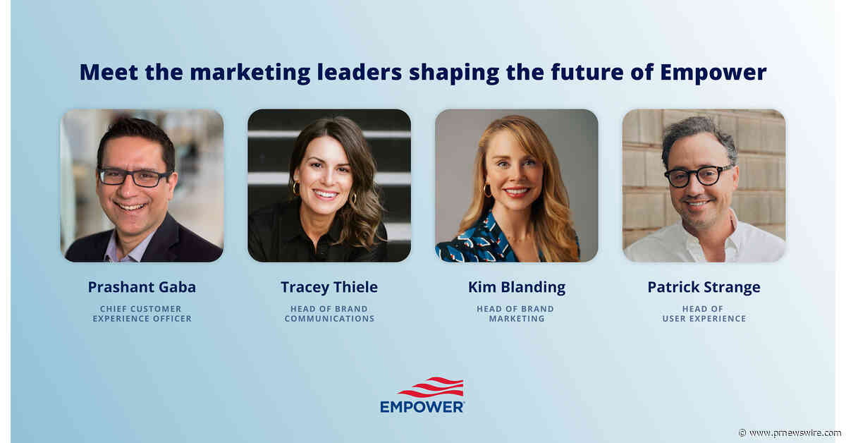 Empower Strengthens Marketing Leadership Team with Senior Talent from Meta, Marriott, and Zeno