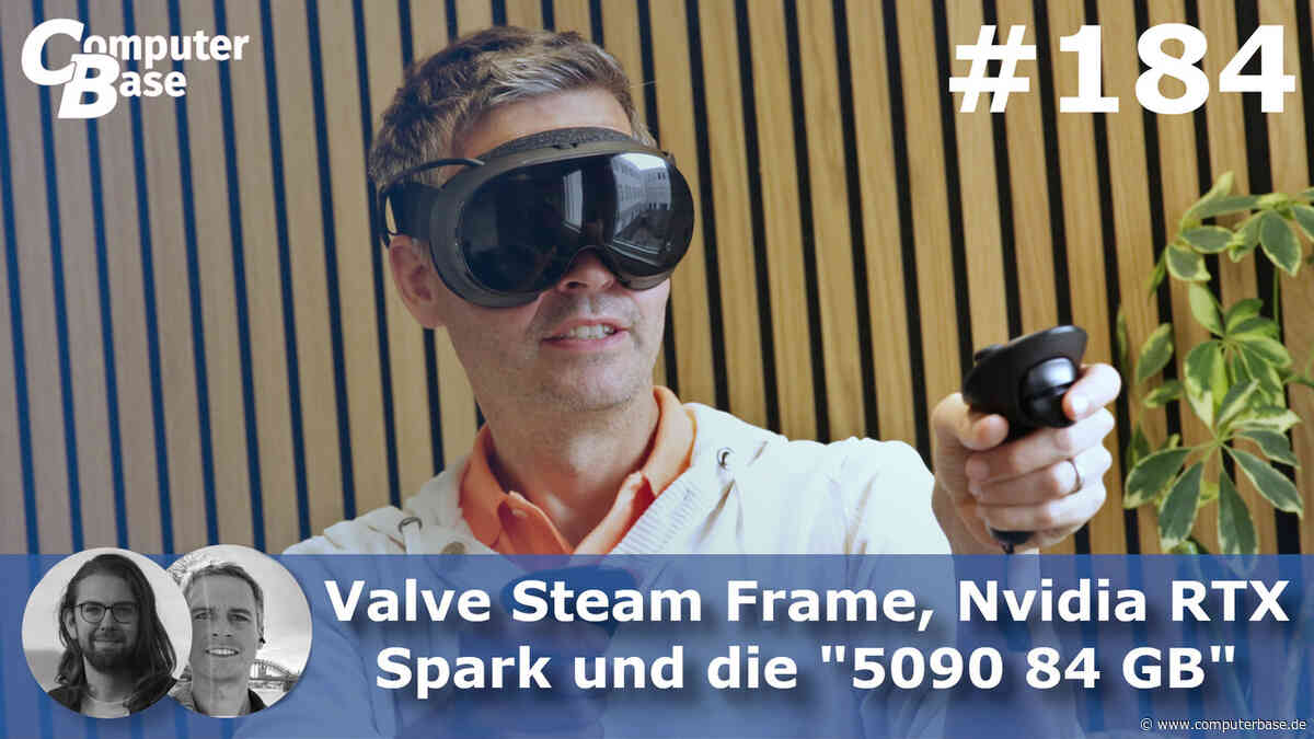 CB-Funk-Podcast #184: Steam Frame, RTX Spark und die „5090 84 GB“
