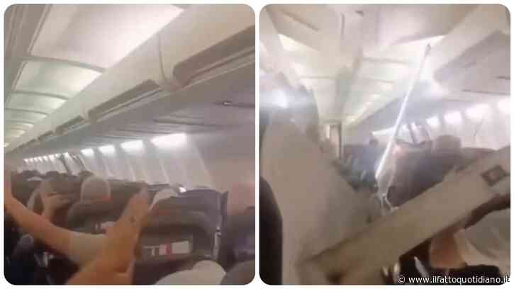 “Cadevano giù i pannelli dal soffitto della cabina”: caos su un Boeing 737 della Sepehran Airlines, necessario atterraggio di emergenza