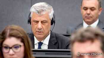 Former Kosovo president Hashim Thaçi sentenced to 25 years for 1990s war crimes