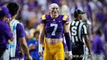 LSU star who is dating Lane Kiffin's daughter opens up on Ole Miss revenge game... and admits hated coach 'knows he's going to get it'