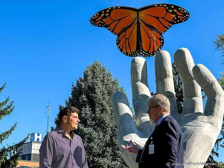 Healing Hands: CKHA unveils new work by local artist at Wallaceburg site